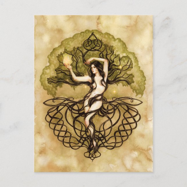 Earth Life Magic Postcard (Front)