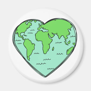 Earth Love custom colour magnets