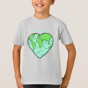 Earth Love custom text shirts & jackets