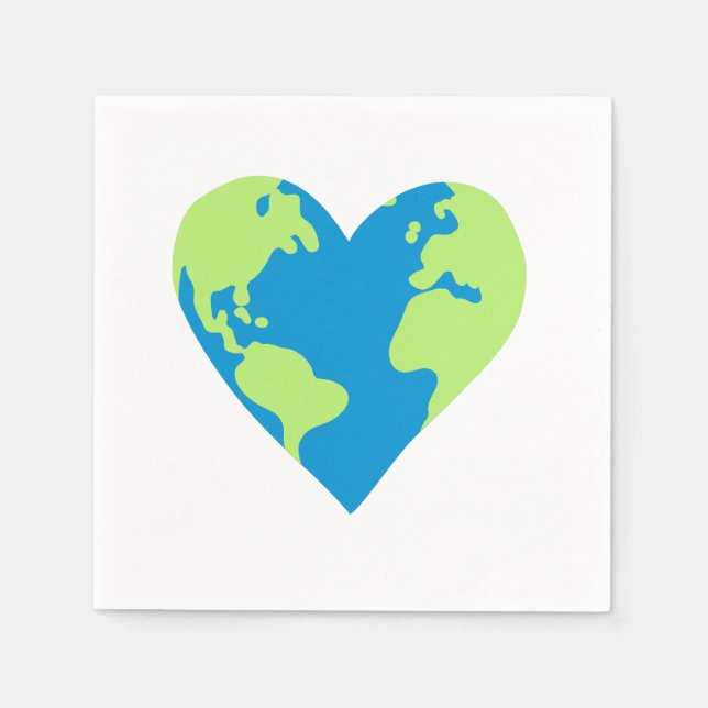Earth Love Napkin (Front)