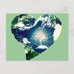 Earth Love Postcard