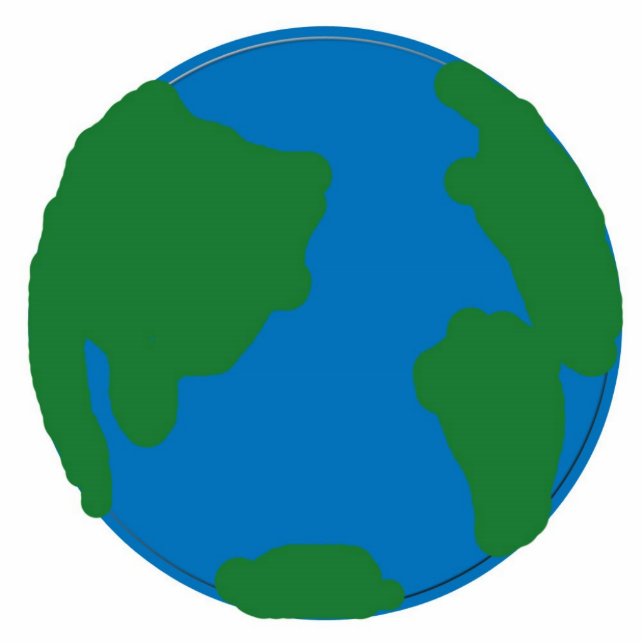 Earth Lover Cardboard Sculpture Standing Photo Sculpture (Front)