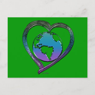 EARTH LOVER Series Postcard