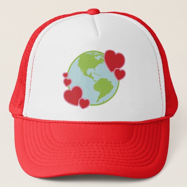 Earth Lovin Trucker Hat (Front)