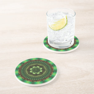 Earth Mandala Coaster