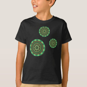 Earth Mandala Kid's and Baby Dark Shirt