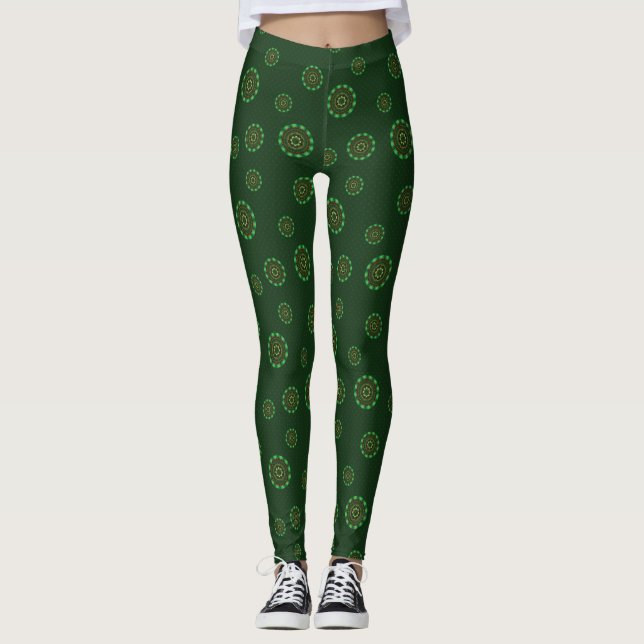 Earth Mandala Leggings (Front)