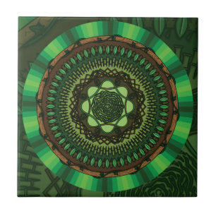 Earth Mandala Tile