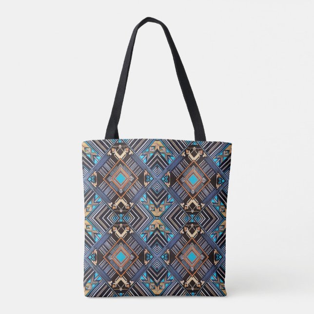 Earth Mandala Tote Bag (Back)