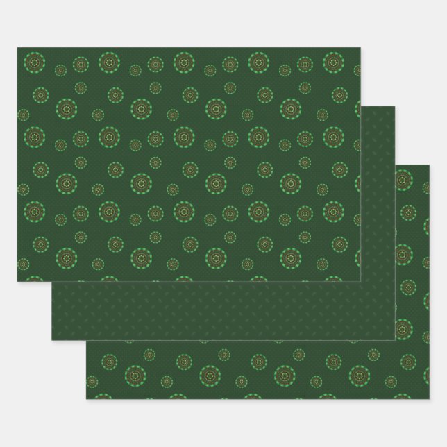 Earth Mandala Wrapping Paper Set (Set)