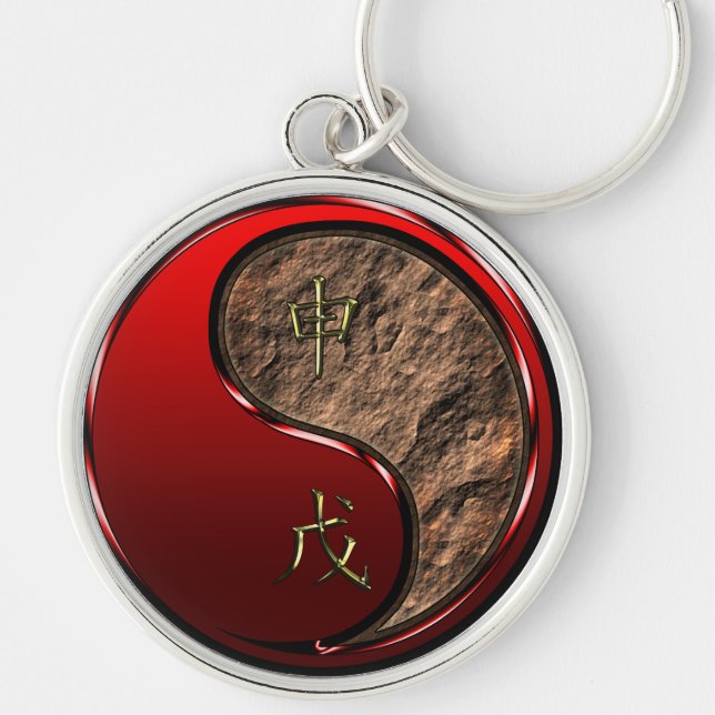 Earth Monkey Key Ring (Front)