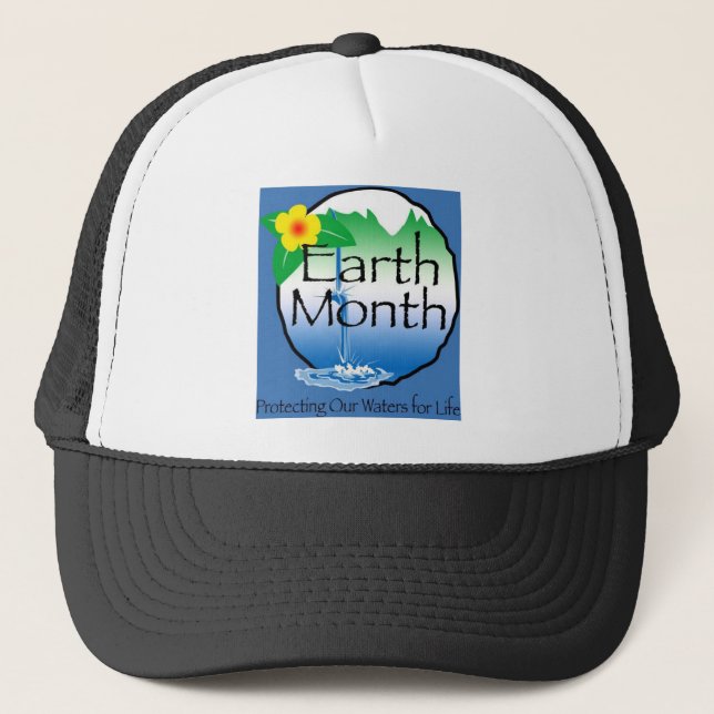 Earth Month Trucker Hat (Front)
