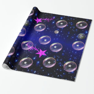 Earth Moon Wrapping Paper