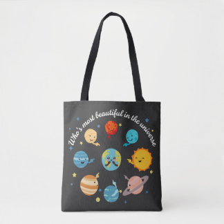 Earth Most Beautiful In The Universe Tote Bag