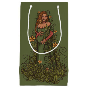 Earth Mother Goddess Druid Small Gift Bag