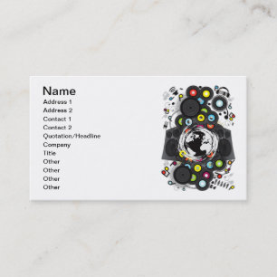 Earth_Music Business Card