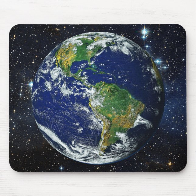 Earth - Nebula Mouse Mat (Front)