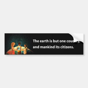 Earth One Country Bumper Sticker