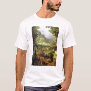 Earth, or The Earthly Paradise, detail of T-Shirt
