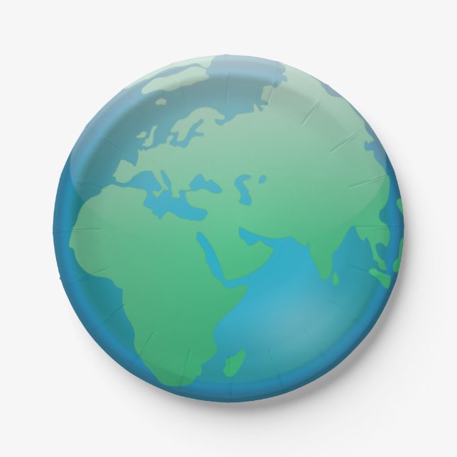 Earth Paper Plate (Front)