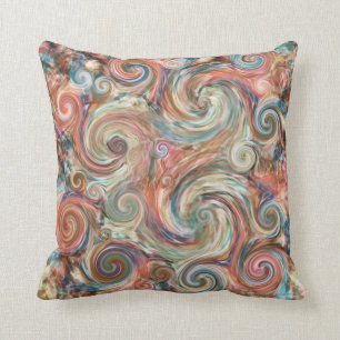 Earth Pastels Colourful Decor Pillow