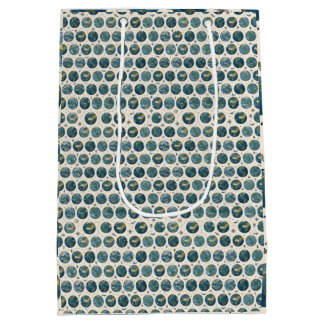 Earth Pattern Medium Gift Bag
