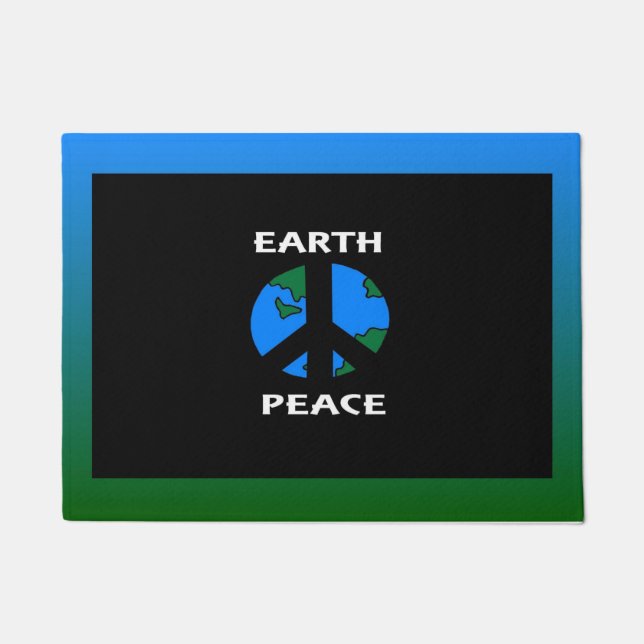 Earth Peace Doormat (Front)