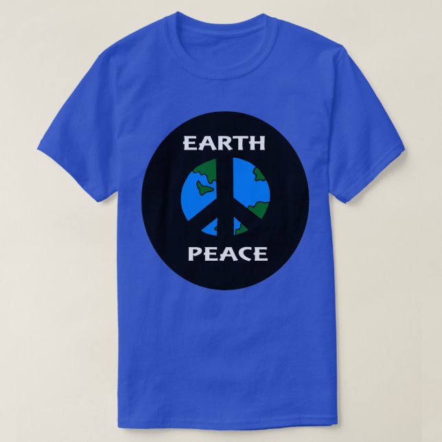 Earth Peace T-Shirt (Design Front)