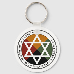 'Earth Pentacle' Key Ring