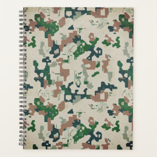 Earth Pixel Woodland  Planner