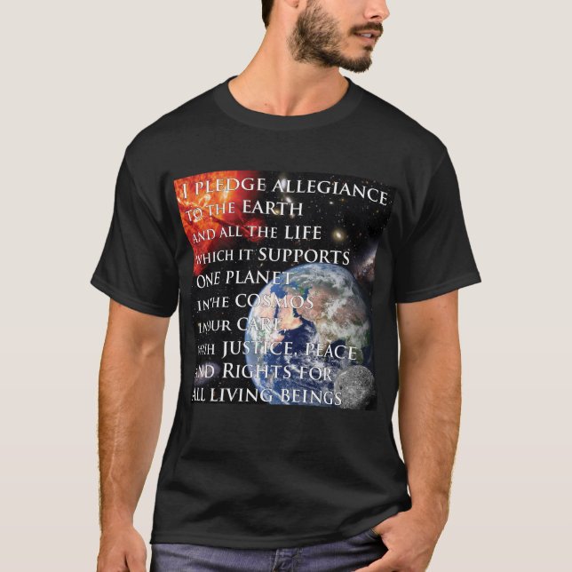 Earth Pledge T-shirt (Front)