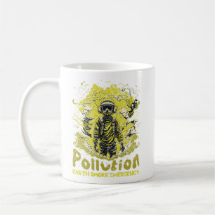 Earth Pollution Emergency Coffee Mug