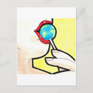 Earth Pop Postcard