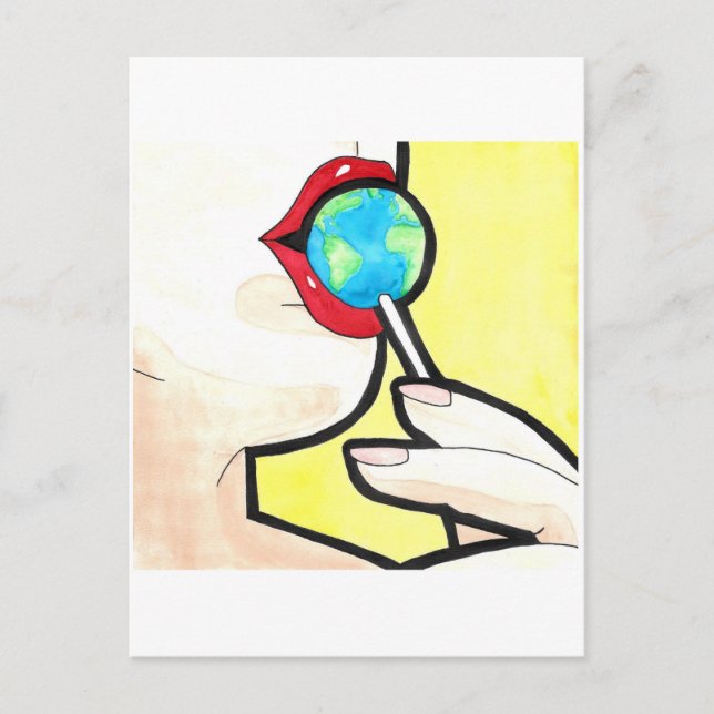 Earth Pop Postcard (Front)