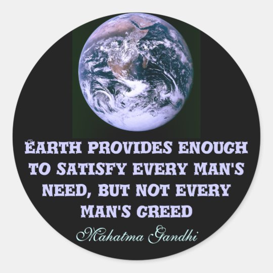 Earth provides stickers