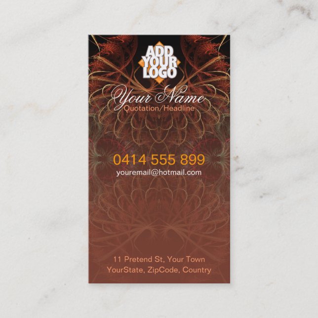 Earth Royale Business Card (Front)