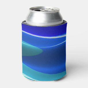 Earth & Sea Brago-Mitchell Fine Fractal Art Can Cooler