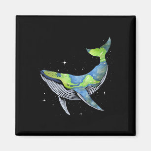 Earth Sea Planet Orcas Whale Save The Planet Earth Magnet