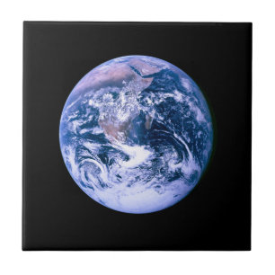 Earth Seen From Space 'Blue Marble' Tile