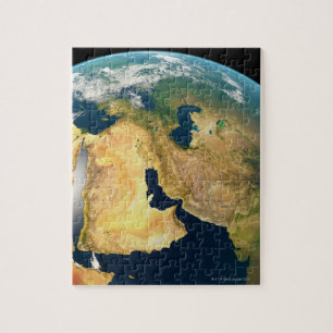 Earth Seen from Space Jigsaw Puzzle
