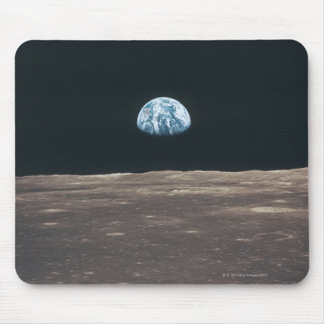 Earth Seen from the Moon Mouse Mat (Front)