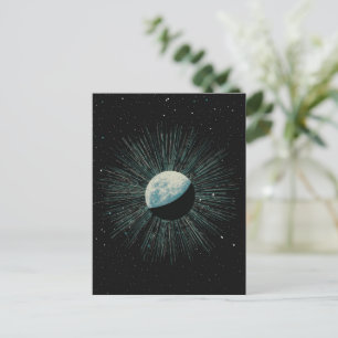 Earth Shine Postcard