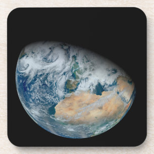 Earth Showing North Africa And Southwestern Europe Coaster