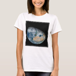 Earth Showing North Africa And Southwestern Europe T-Shirt