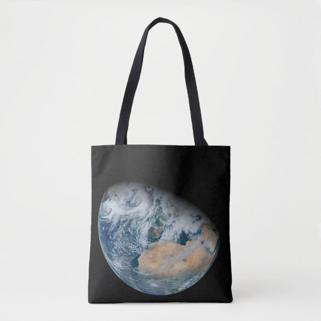 Earth Showing North Africa And Southwestern Europe Tote Bag (Front)