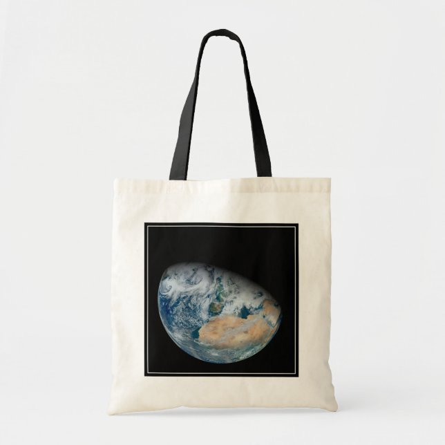 Earth Showing North Africa And Southwestern Europe Tote Bag (Front)