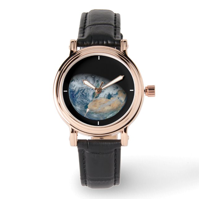 Earth Showing North Africa And Southwestern Europe Watch (Front)