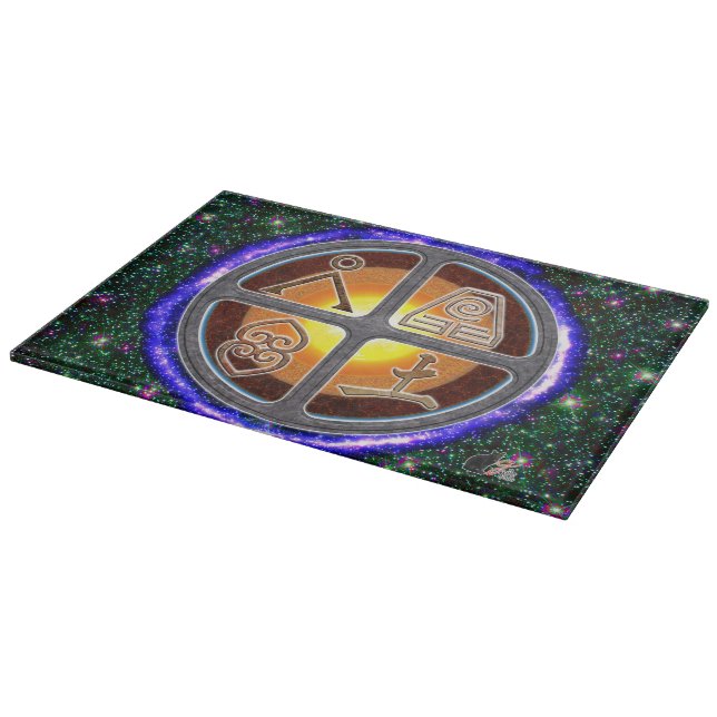 Earth Signs Cutting Board (Corner)