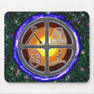 Earth Signs Mouse Mat
