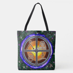 Earth Signs Tote Bag